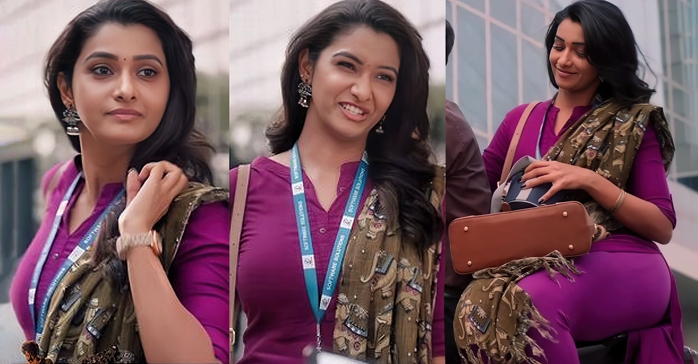 priya bhavani shankar in purple