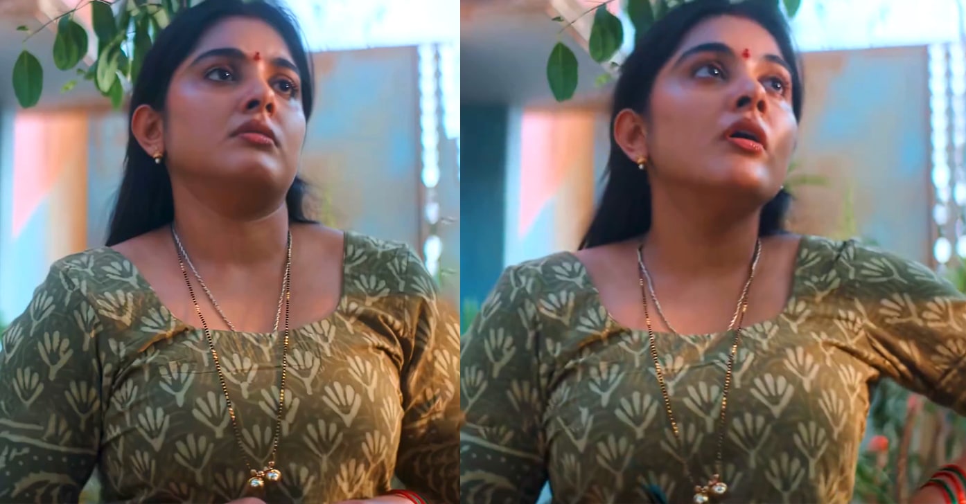 nivetha thomas green tops